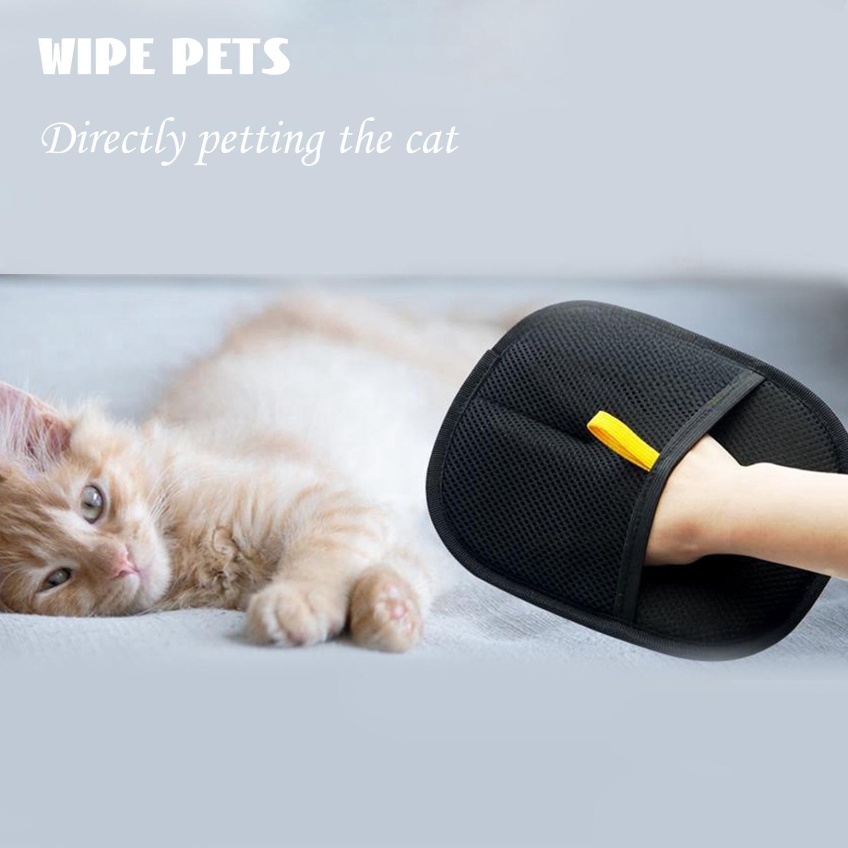 Electrostatic Pet Hair Removal Gloves - Effortless Grooming Tool for Cats and Dogs