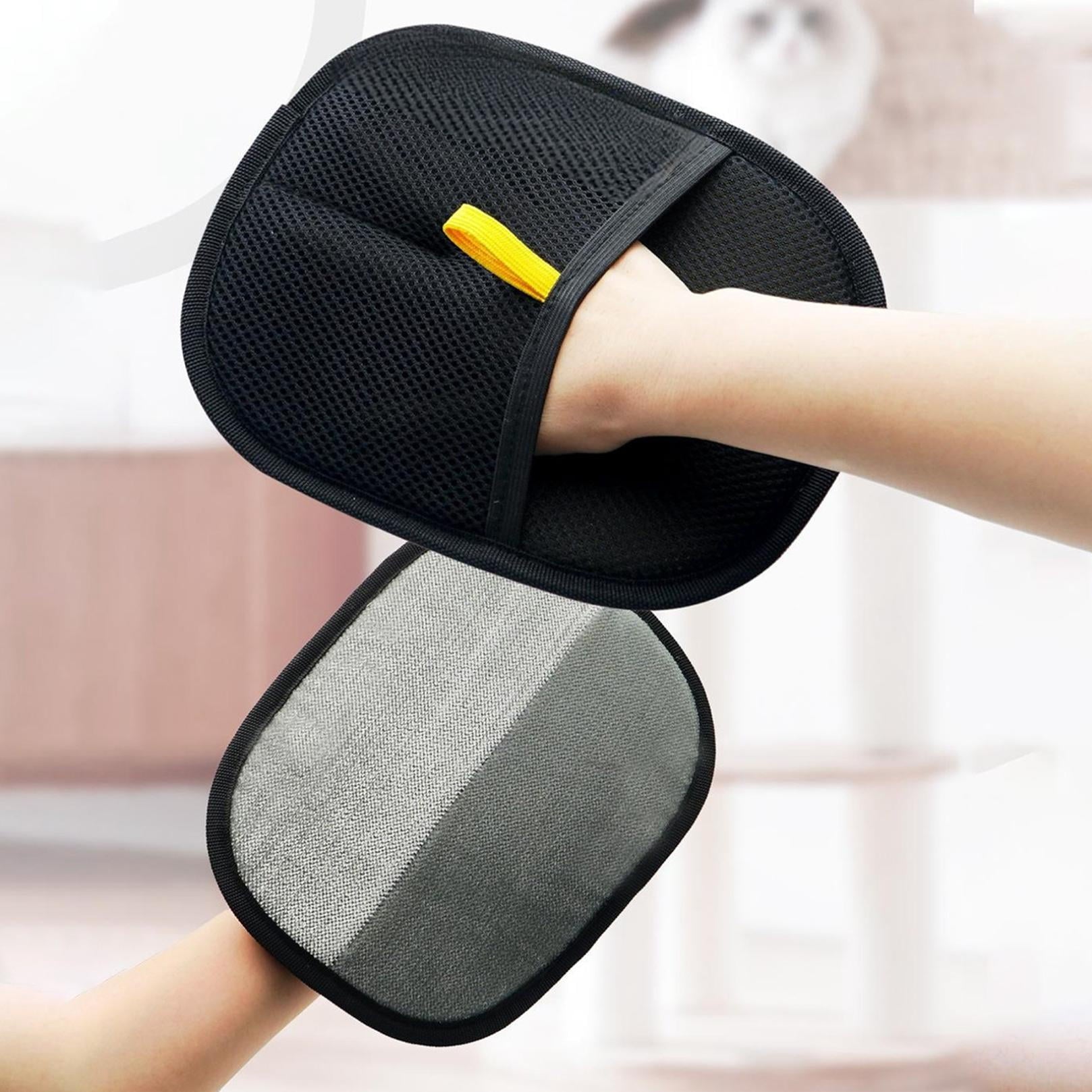 Electrostatic Pet Hair Removal Gloves - Effortless Grooming Tool for Cats and Dogs